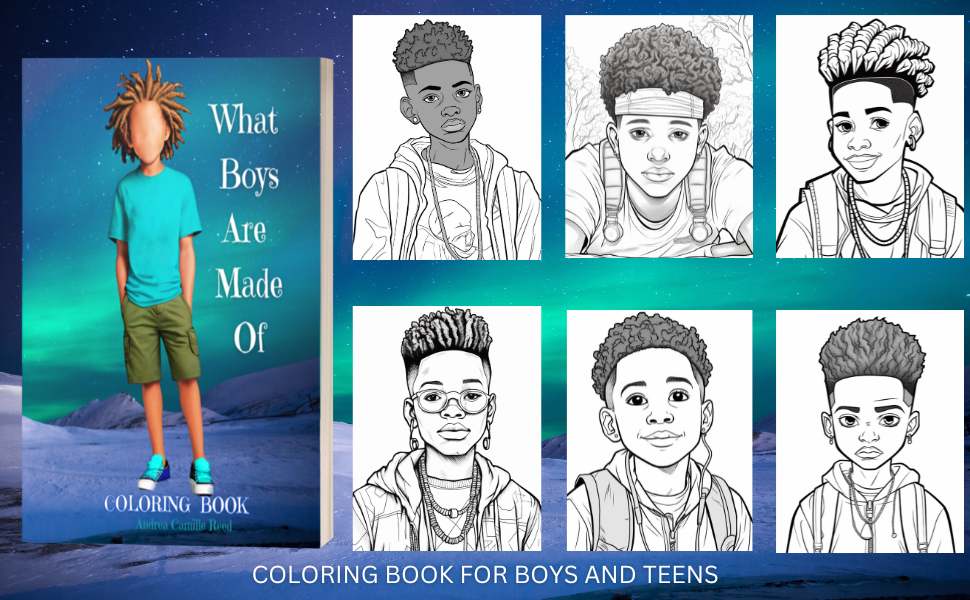 What Boys Are Made Of: Coloring Book