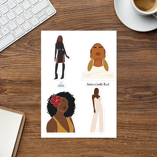 Black Woman Stickers