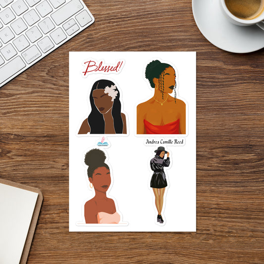 Black Woman Stickers