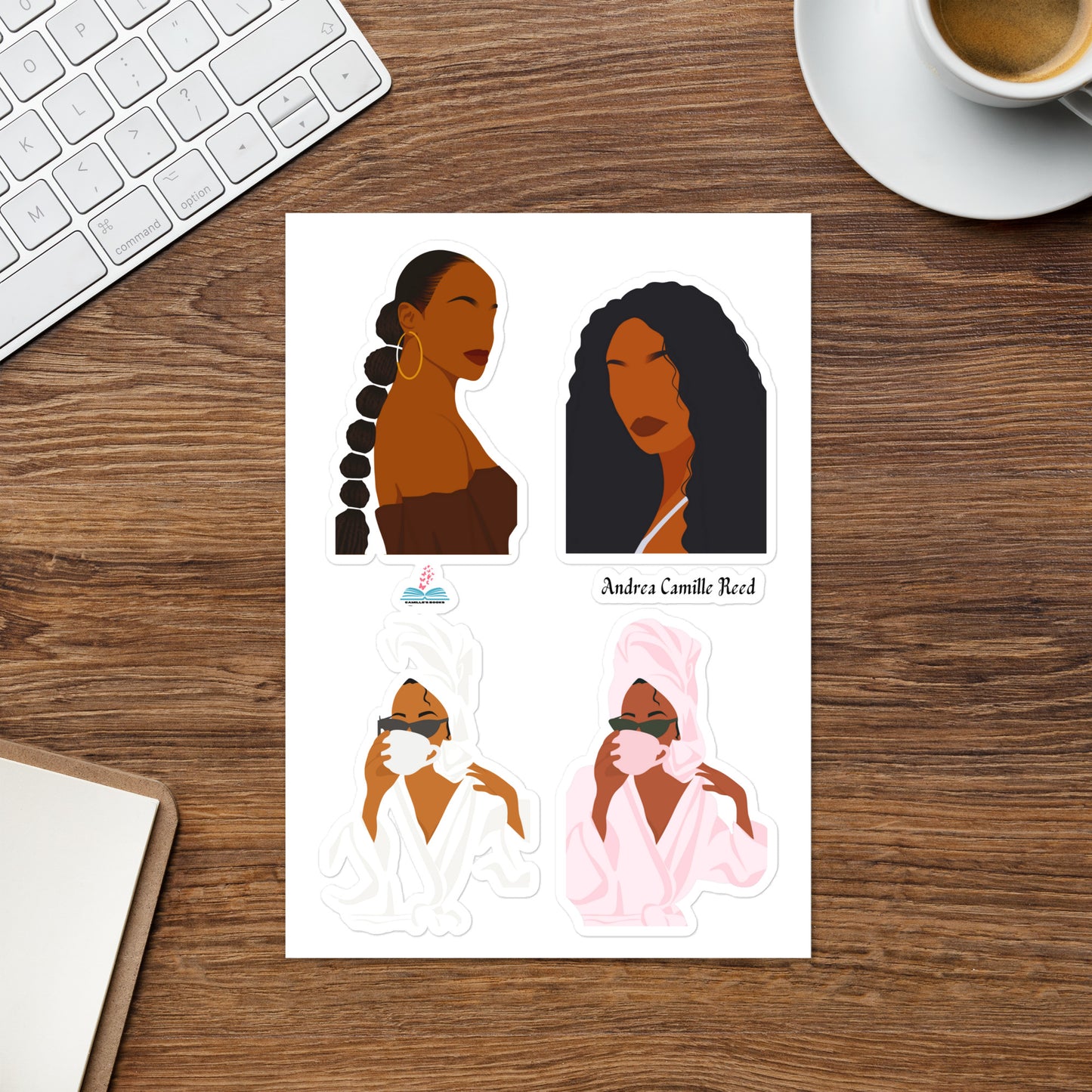 Black Woman Stickers