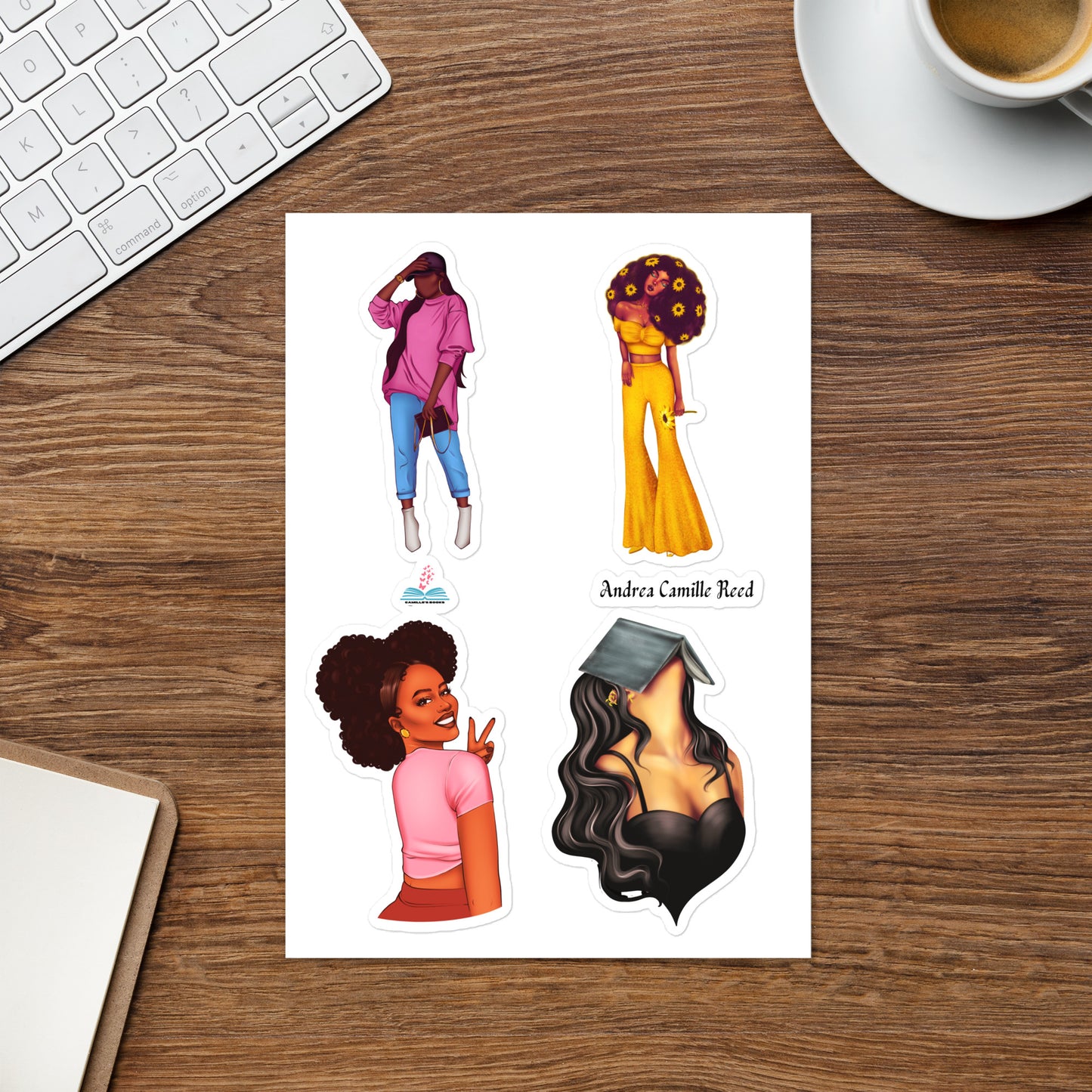 Black Woman Stickers