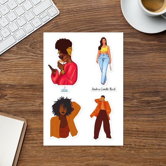 Black Woman Stickers