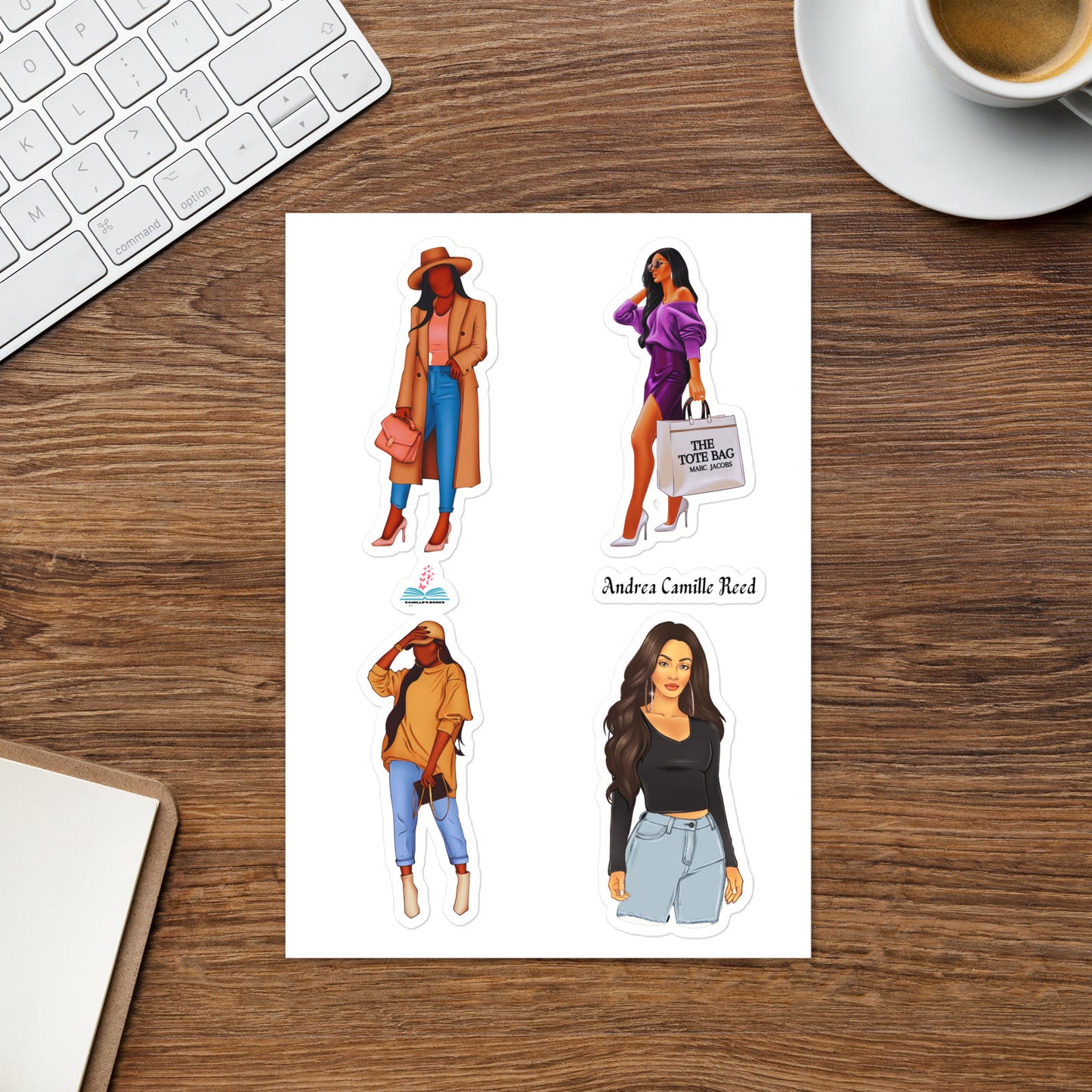 Black Woman Stickers