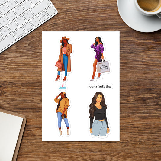 Black Woman Stickers