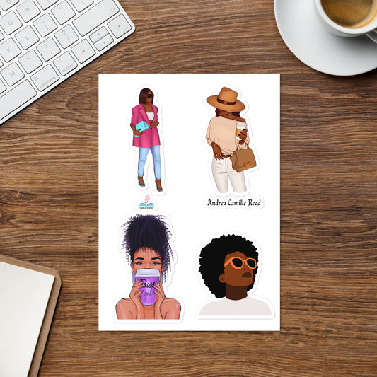 Black Woman Stickers