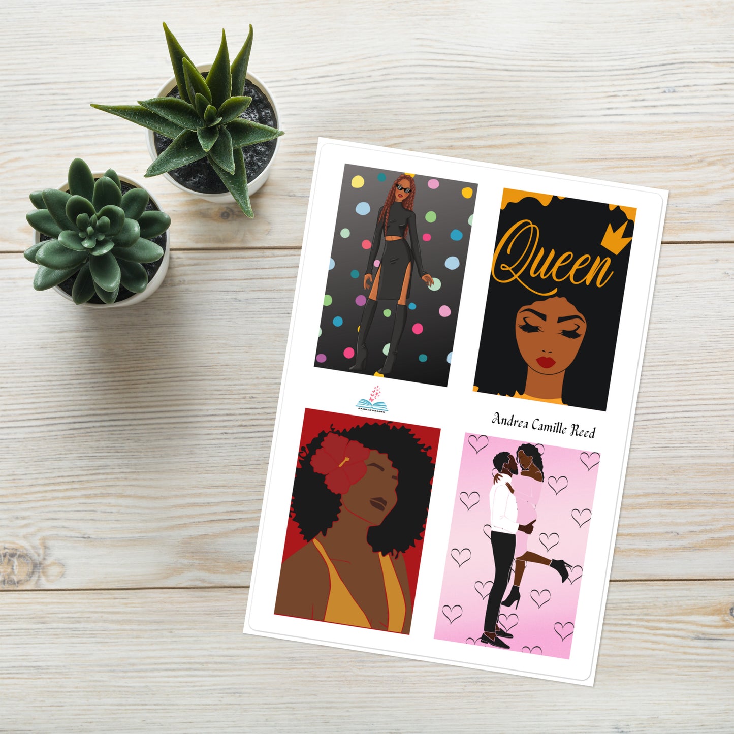 Black Woman Stickers