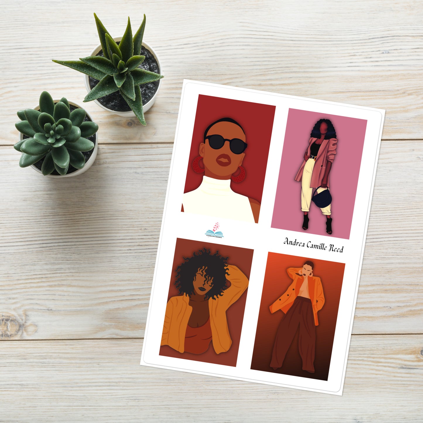 Black Woman Stickers