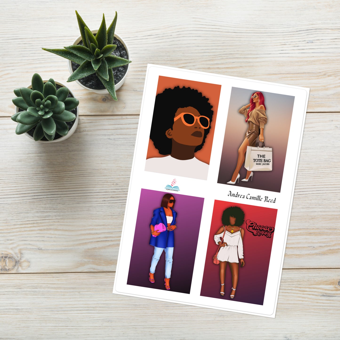 Black Woman Stickers