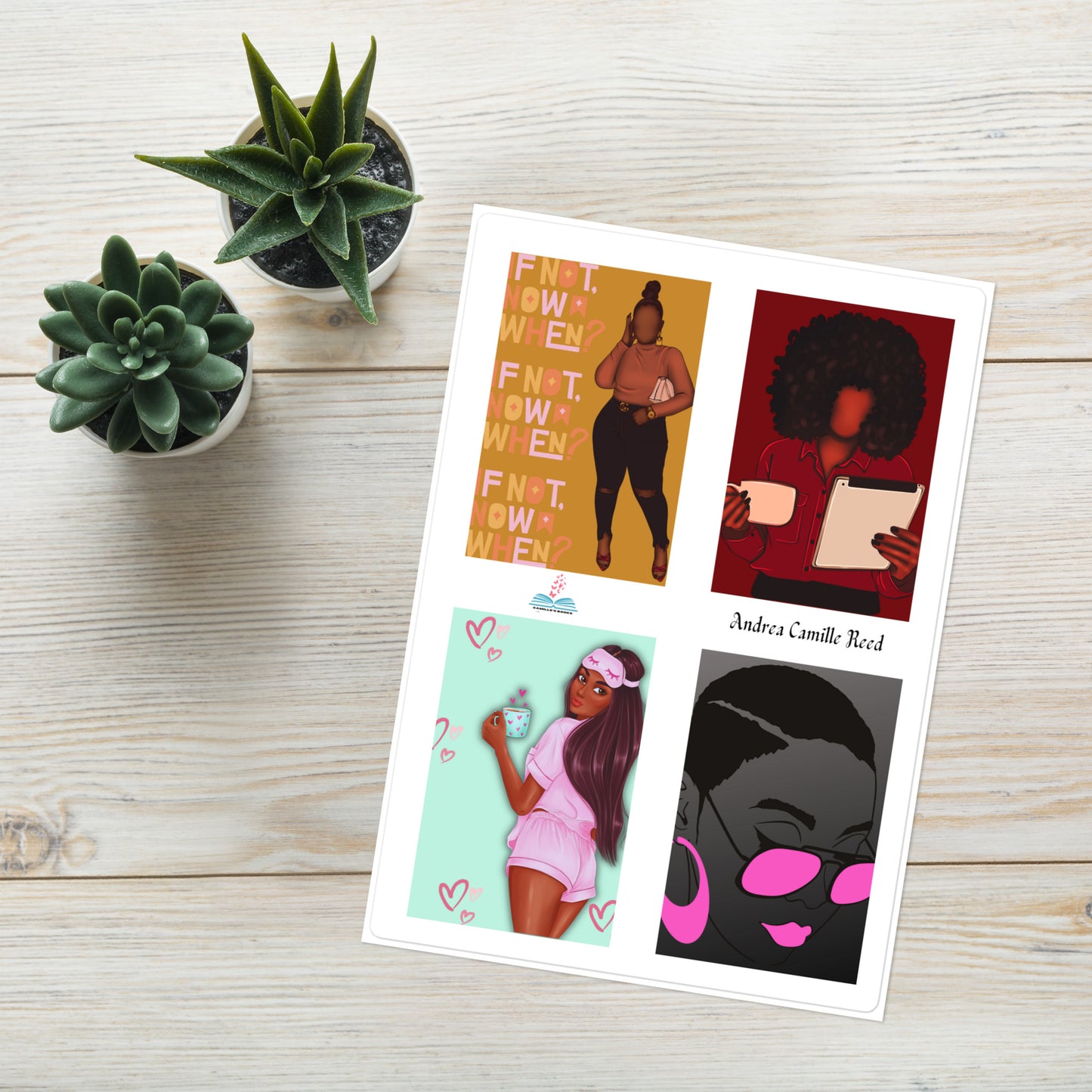 Black Woman Stickers