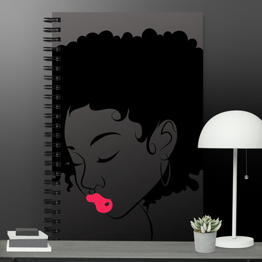 Black Woman Inspired Spiral Notebook