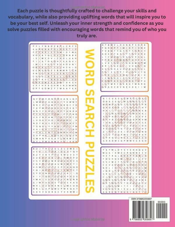 I Am Word Search Puzzles: Women Empowerment